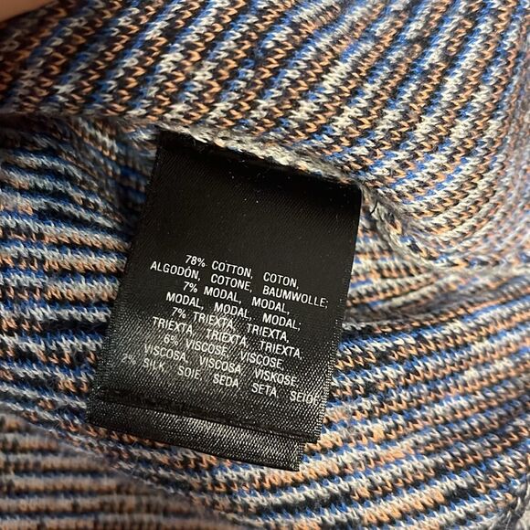 EUC Anthropologie Moth Cabine Crewneck Sweater 3/4 Sleeve  Multi Women's Small - Picture 7 of 13